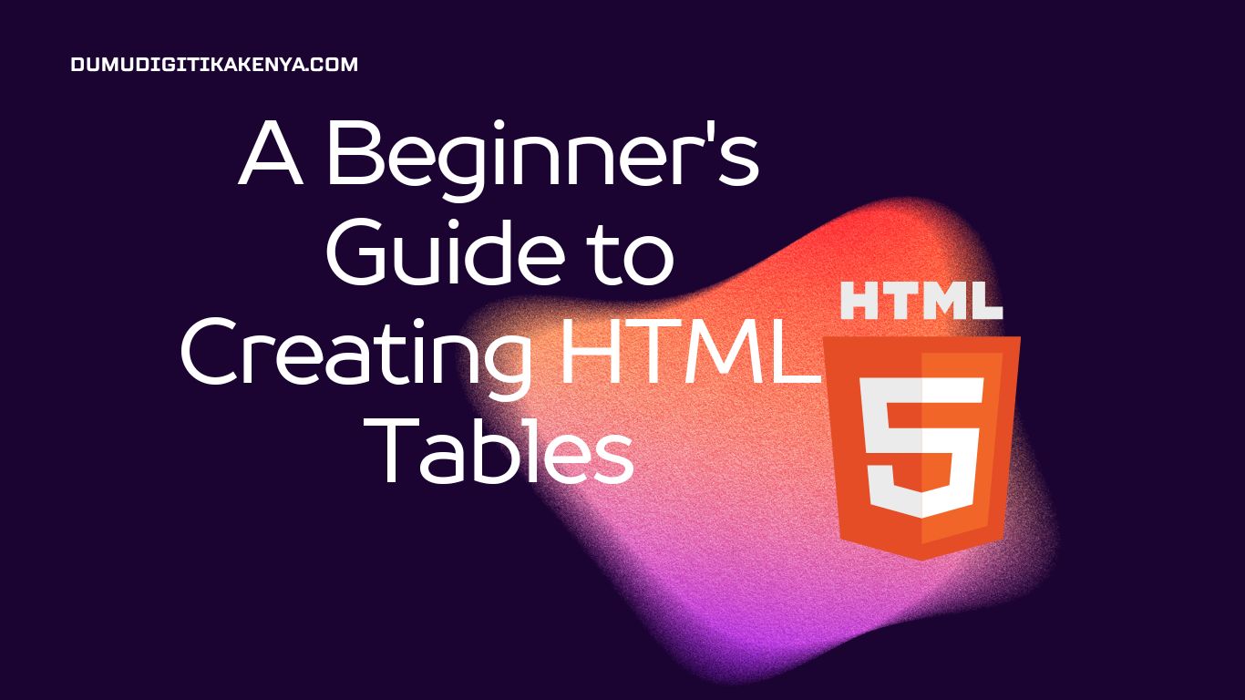 Read more about the article HTML Cheat Sheet 119: HTML Tables