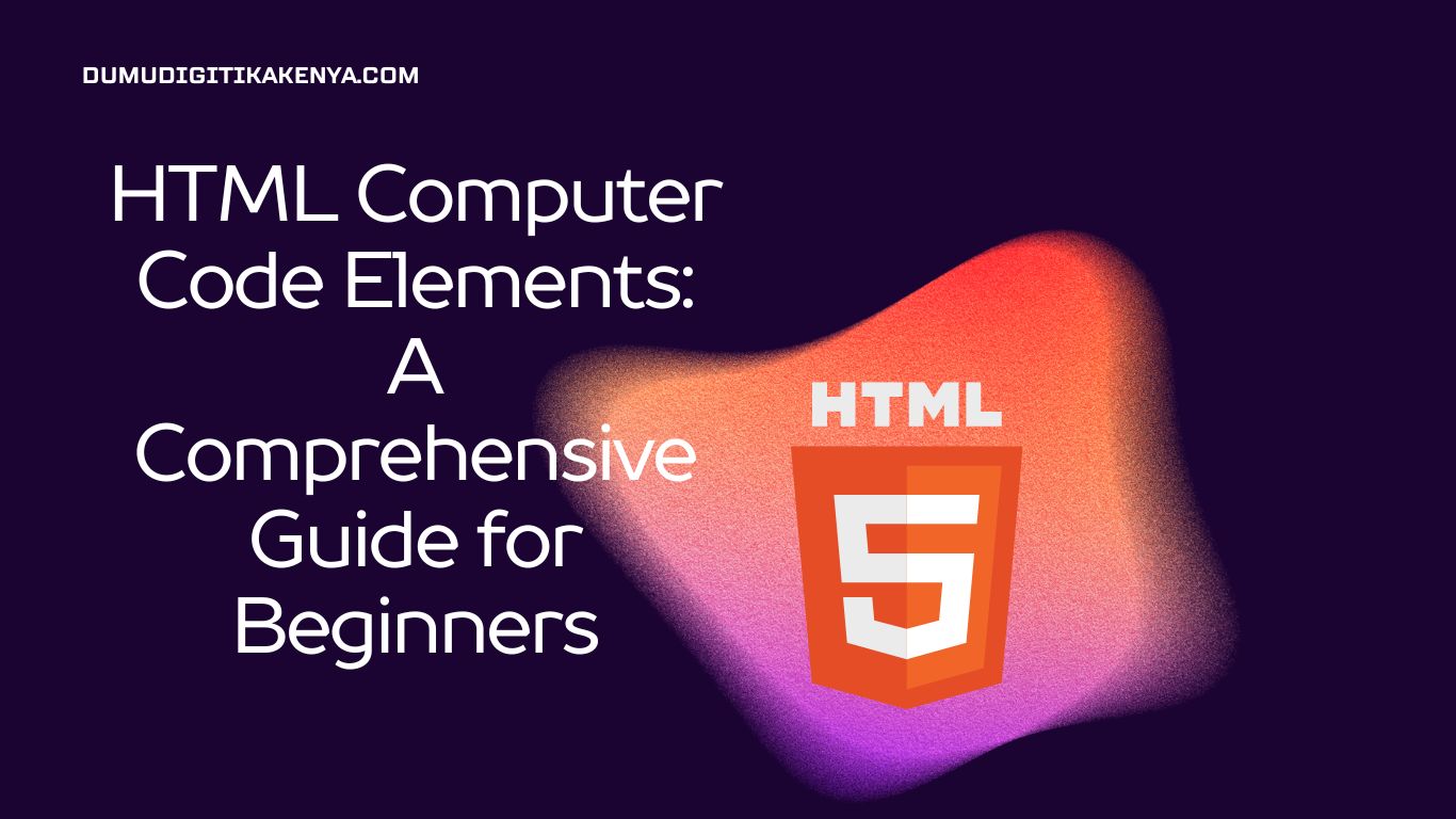 Read more about the article HTML Cheat Sheet 127: Computer Code Elements