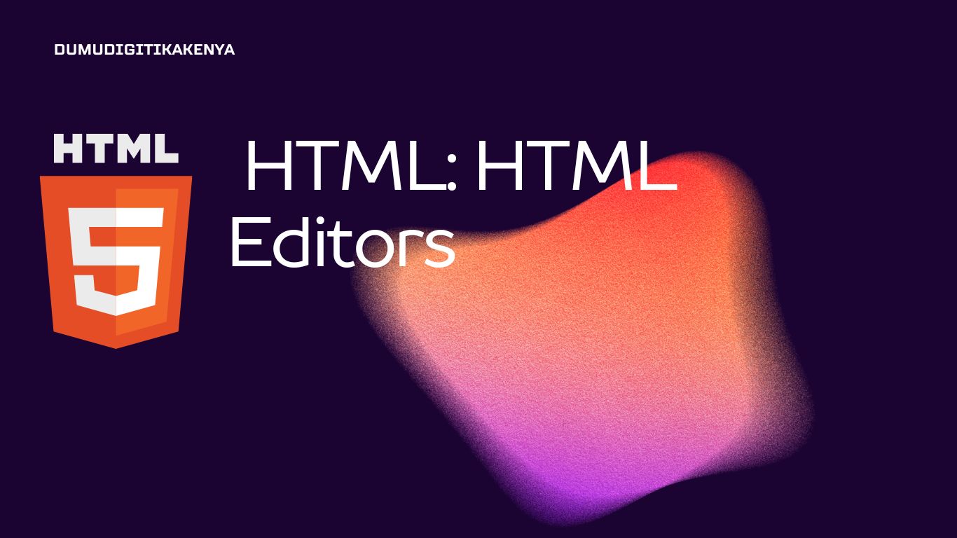 Read more about the article HTML Cheat Sheet 102: HTML Editors
