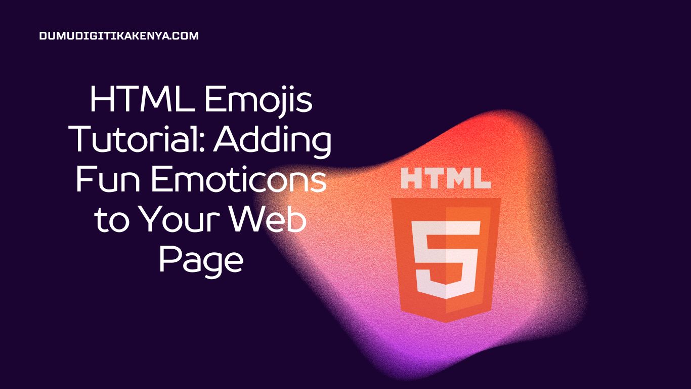 Read more about the article HTML Cheat Sheet 131: HTML Emojis Tutorial