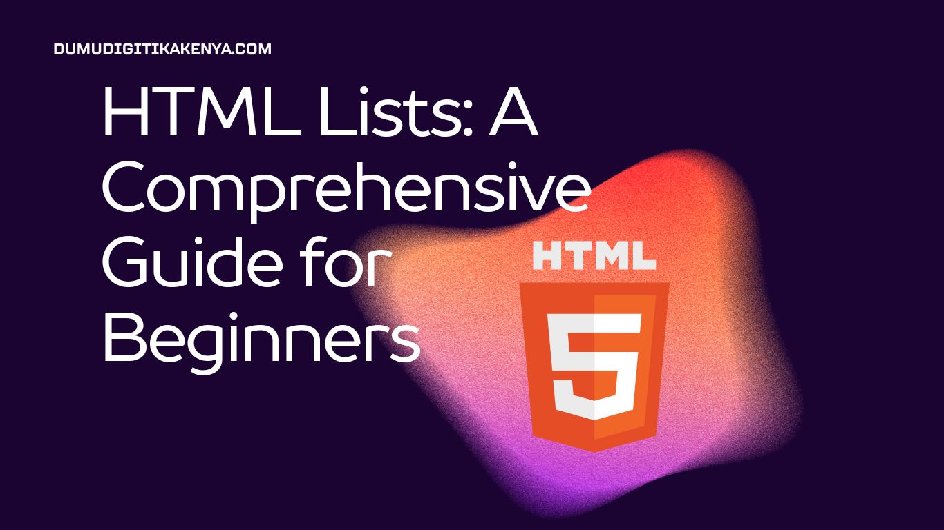 You are currently viewing HTML Cheat Sheet 120: HTML Lists