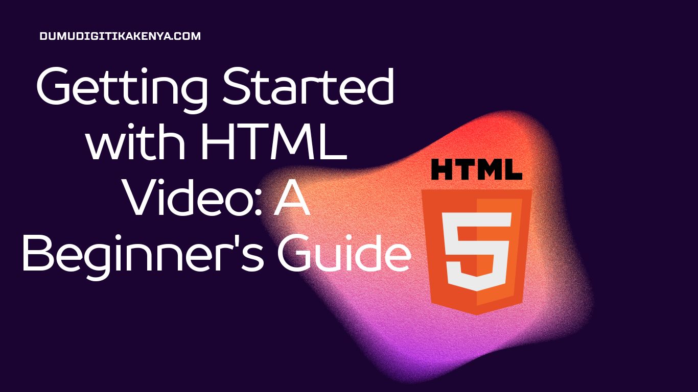 You are currently viewing HTML Cheat Sheet 138: HTML Video