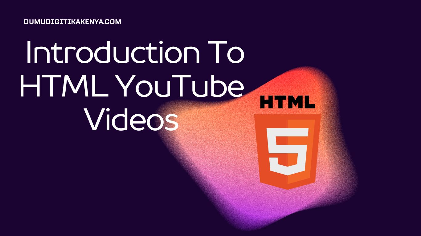 You are currently viewing HTML Cheat Sheet 142: HTML YouTube Videos