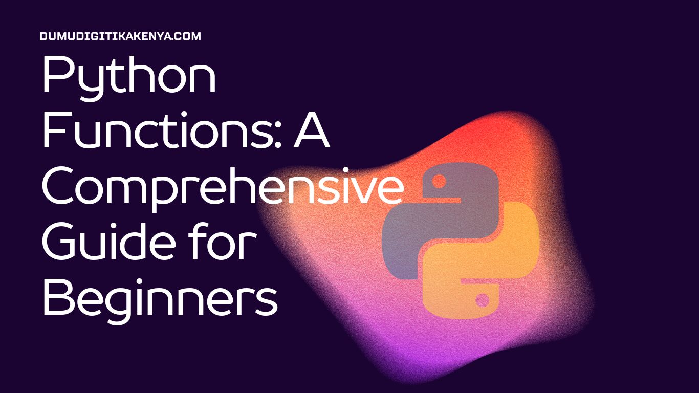 Read more about the article Python Cheat Sheet 118: Python Functions