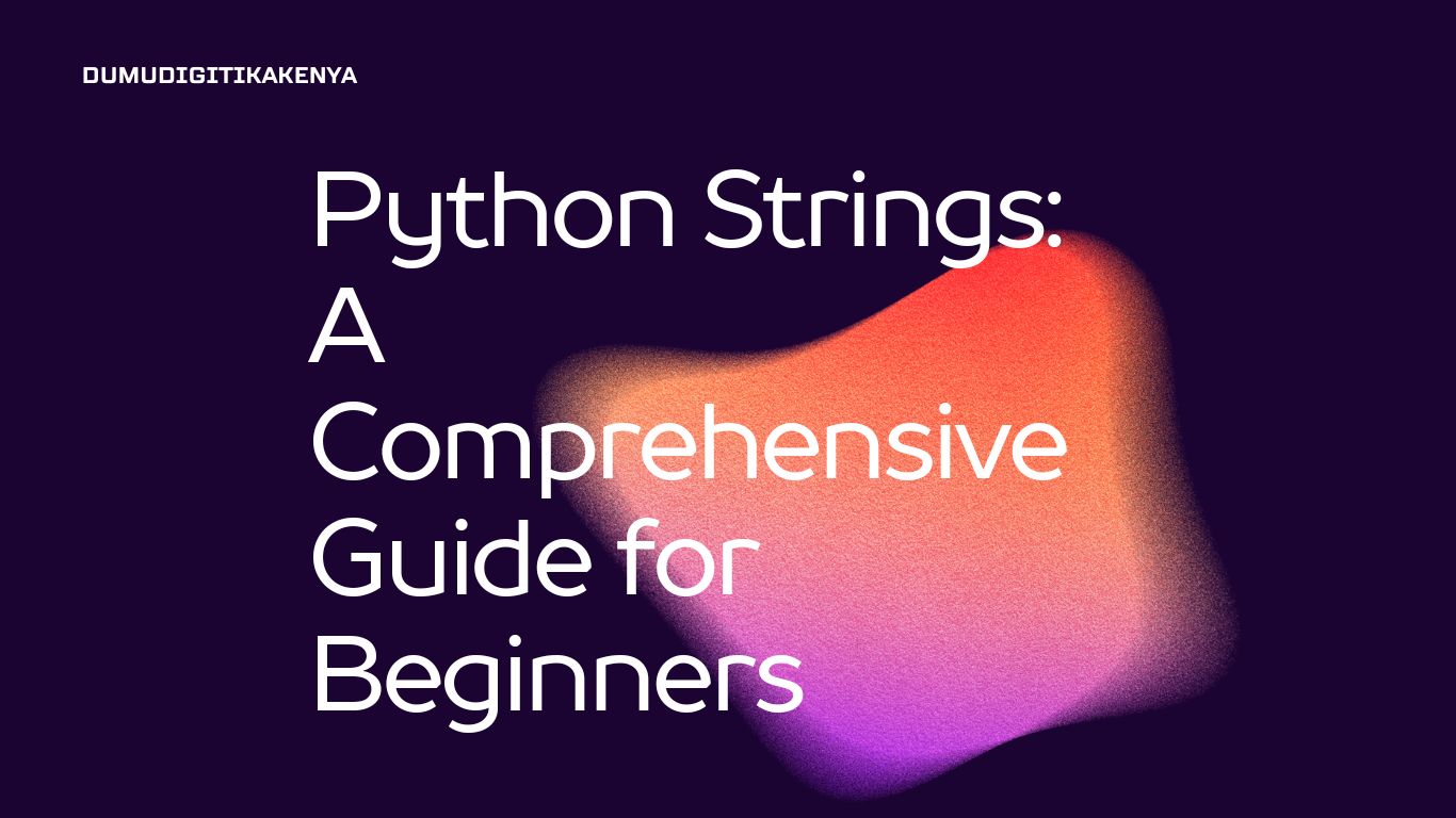 Read more about the article Python Cheat Sheet 104: Python Strings