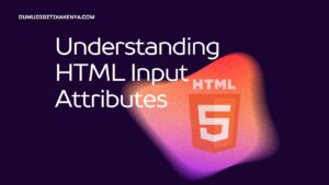 Read more about the article HTML Cheat Sheet 135: HTML Input Attributes