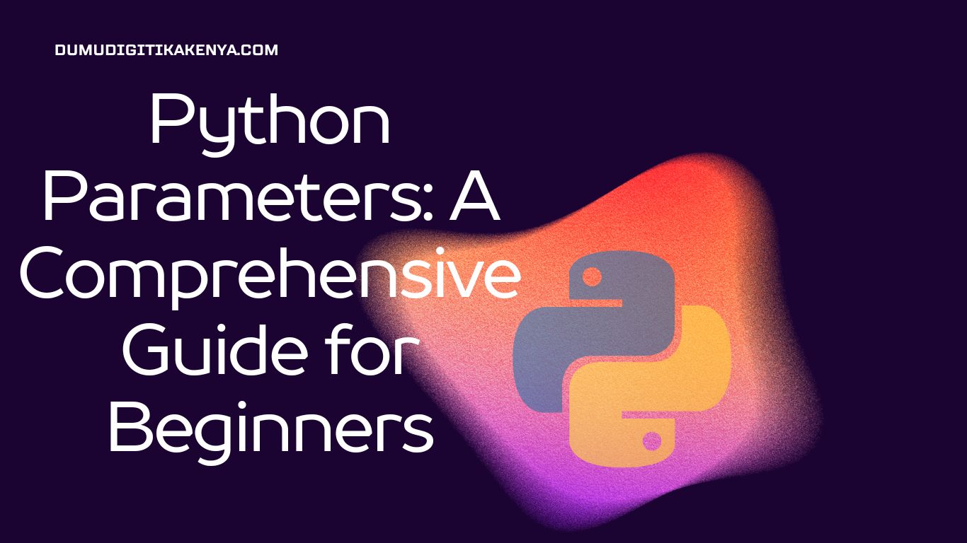 Read more about the article Python Cheat Sheet 119: Python Parameters
