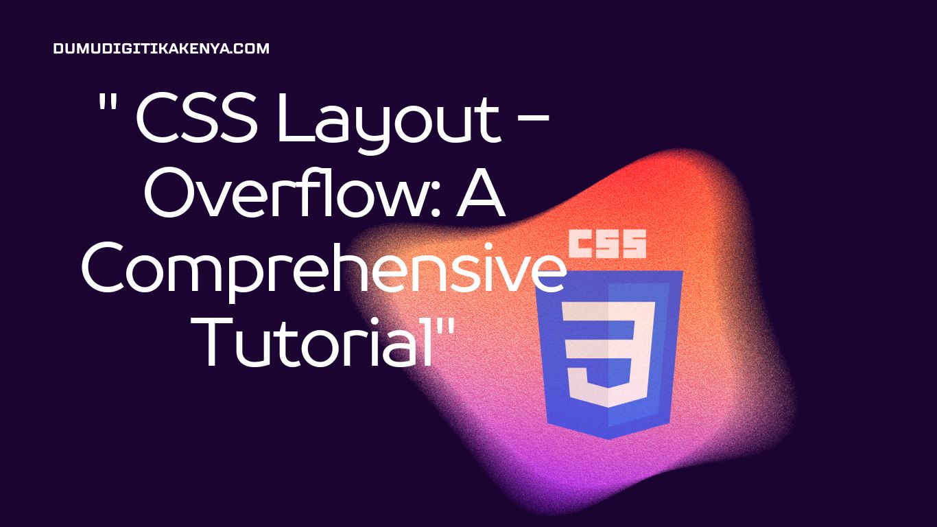 Read more about the article CSS Cheat Sheet 165: CSS Layout Overflow