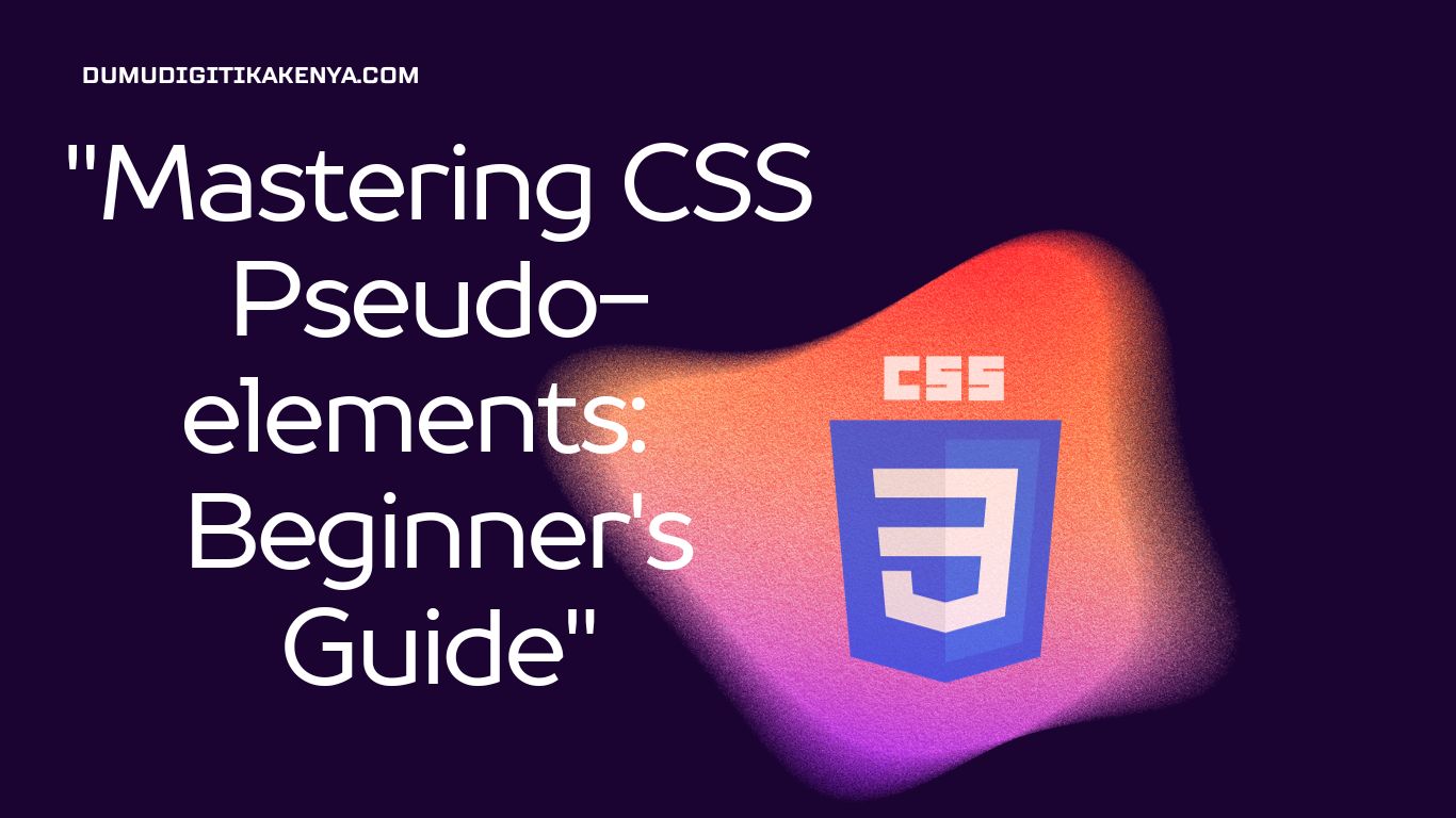 You are currently viewing CSS Cheat Sheet 173: CSS Pseudo-elements