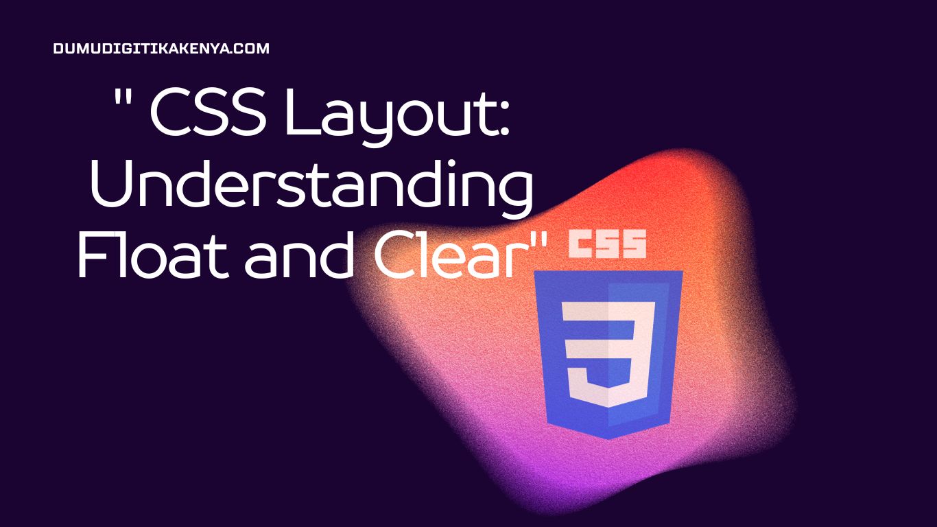 Read more about the article CSS Cheat Sheet 165: CSS Float and Clear