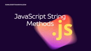 Read more about the article JavaScript Cheat Sheet 10.15 : JavaScript String Methods