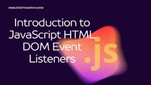 Read more about the article JavaScript Cheat Sheet 10.61: JavaScript HTML DOM EventListener