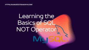 Read more about the article SQL 1.9 SQL NOT 