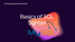 Read more about the article SQL :1.2 SQL Syntax