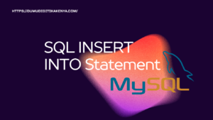 Read more about the article SQL 1.10 SQL INSERT INTO