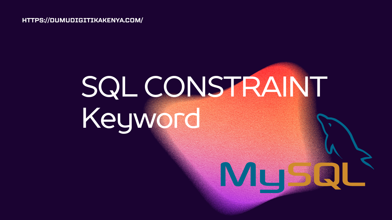 Read more about the article SQL 1.71 SQL CONSTRAINT