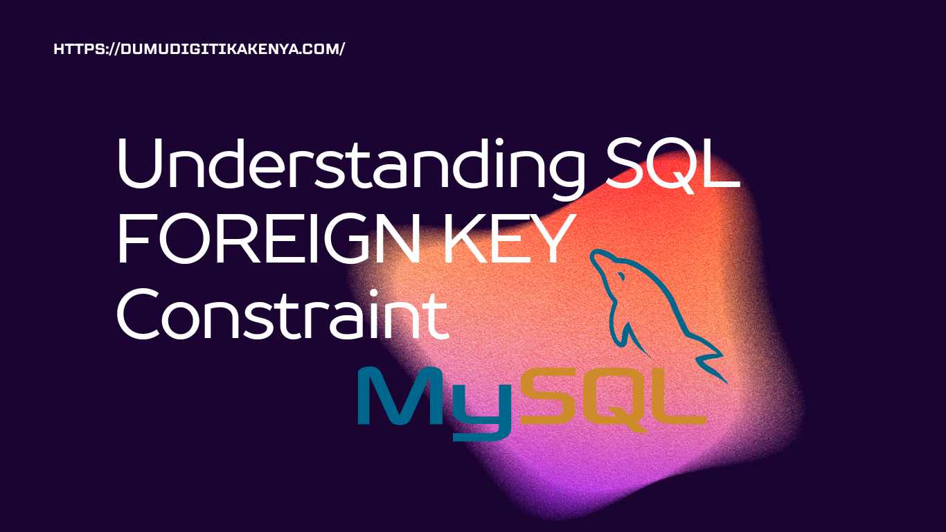 You are currently viewing SQL 1.48 SQL FOREIGN KEY