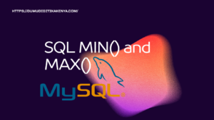 Read more about the article SQL 1.15 SQL MIN() and MAX()